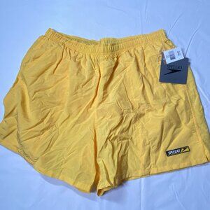 NWT XL Yellow Speedo Athletic Shorts